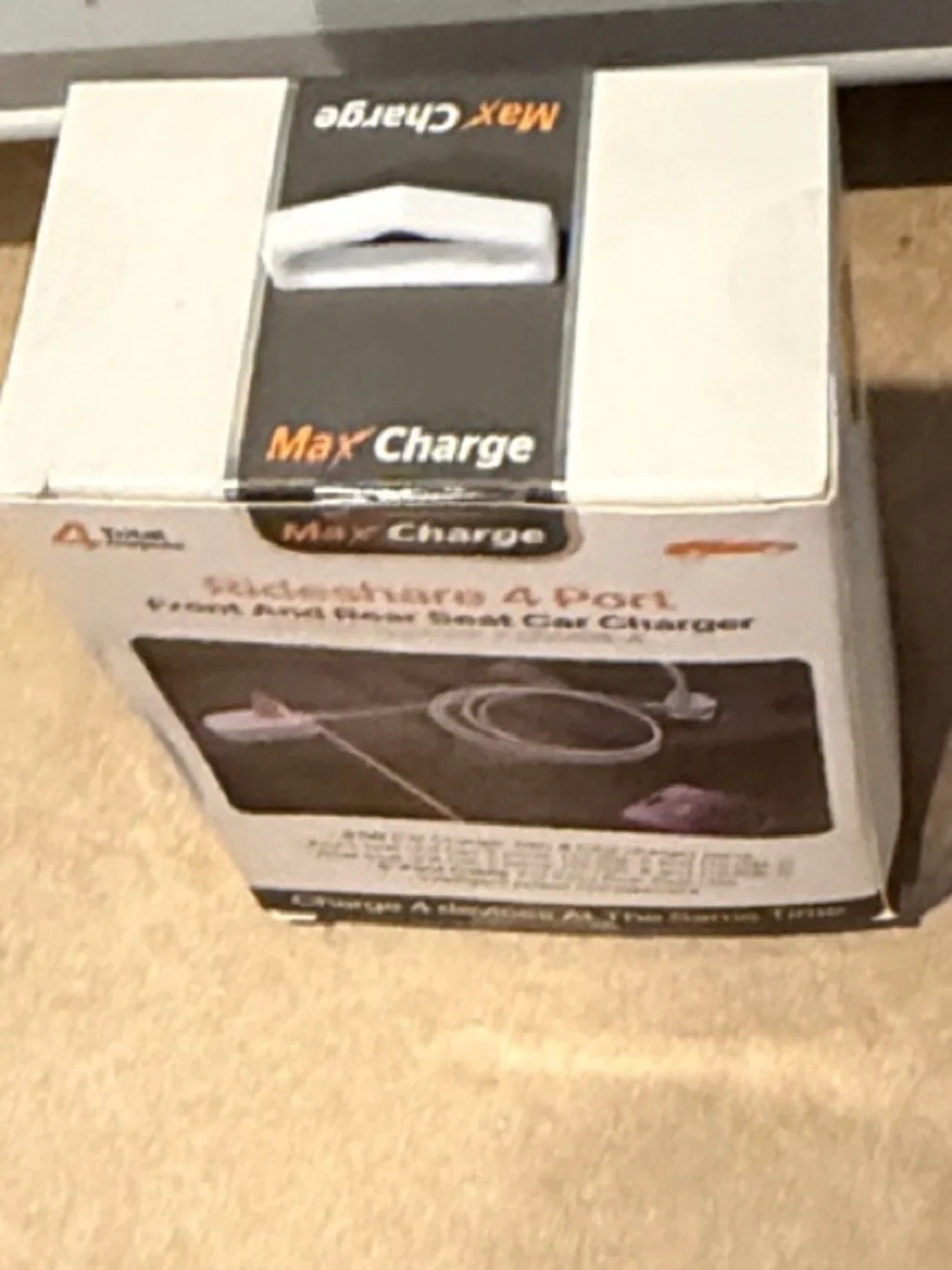 Rideshare 4-Port Car Charger